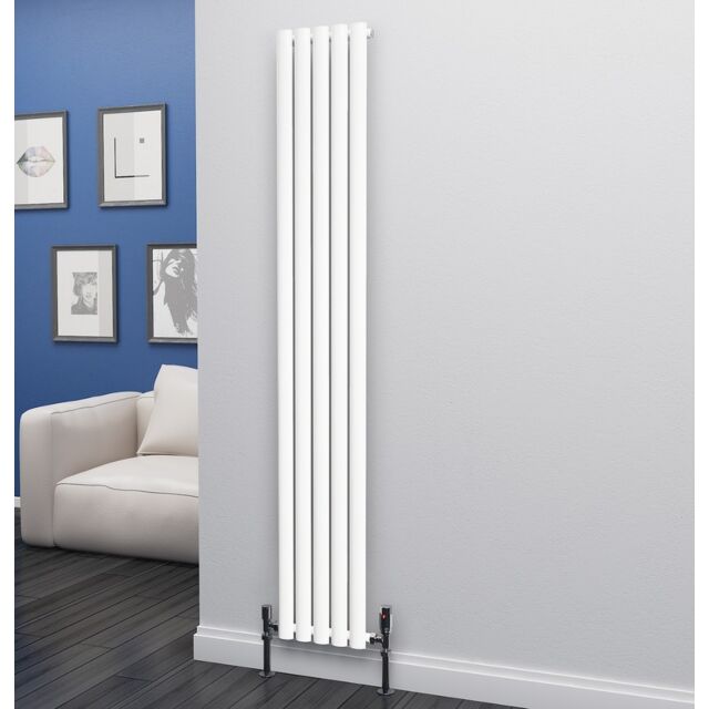Alt Tag Template: Buy Eastgate Eclipse Steel White Vertical Designer Radiator 1800mm H x 290mm W Single Panel - Central Heating by Eastgate for only £169.64 in Radiators, Designer Radiators, 3000 to 3500 BTUs Radiators, Vertical Designer Radiators, White Vertical Designer Radiators at Main Website Store, Main Website. Shop Now
