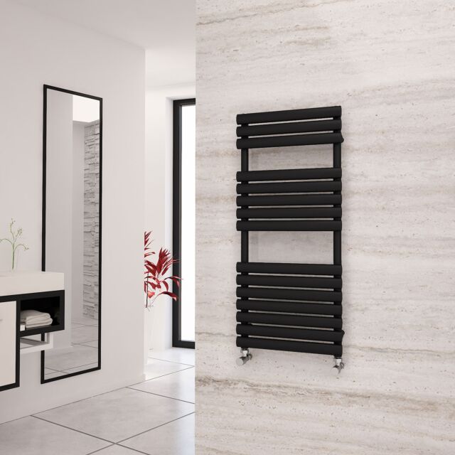 Alt Tag Template: Buy Eastgate Eclipse Black Tube Designer Towel Rail by Eastgate for only £139.18 in Huge Savings, SALE, Black Designer Heated Towel Rails, Black Ladder Heated Towel Rails, Eastgate Heated Towel Rails, Eastgate Eclipse Designer Towel Rail at Main Website Store, Main Website. Shop Now