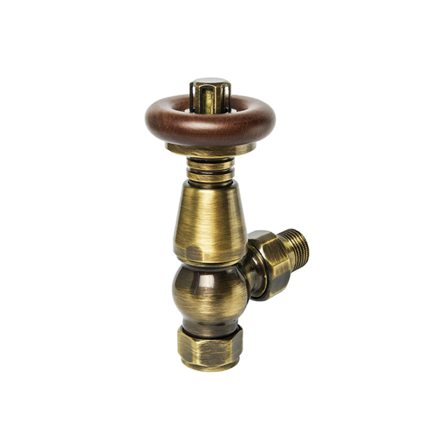 Alt Tag Template: Buy Eastgate Vintage XL TRV Angled Tradational Radiator Valve Antique Brass/Walnut Top by Eastgate for only £361.34 in Thermostatic Radiator Valves, Radiator Valves, Towel Rail Valves, Valve Packs, Brass Radiator Valves at Main Website Store, Main Website. Shop Now