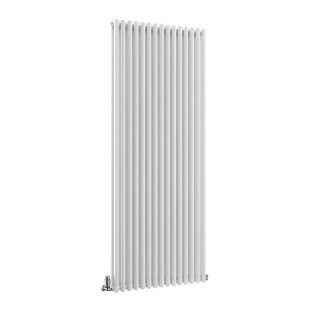 Alt Tag Template: Buy Eastgate Lorelai Steel Round Tube Double Panel Vertical Designer Radiator White 1820mm H x 504mm W by Eastgate for only £433.89 in Radiators, Designer Radiators, Eastgate Designer Radiators, Vertical Designer Radiators, White Vertical Designer Radiators at Main Website Store, Main Website. Shop Now