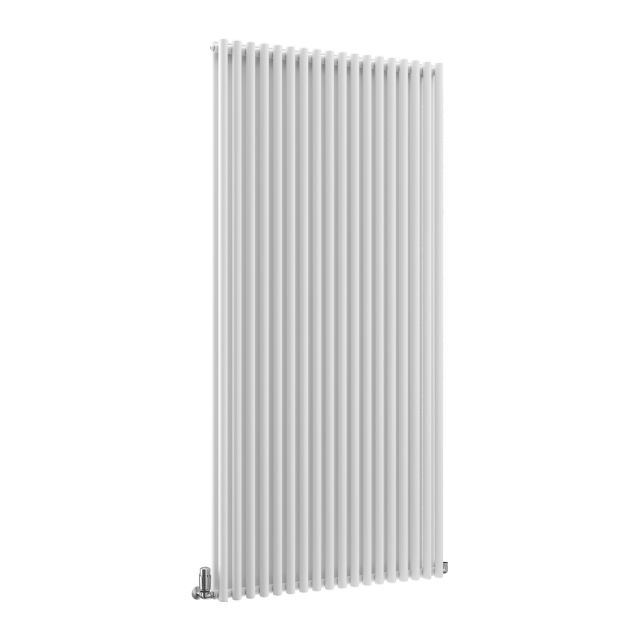 Alt Tag Template: Buy Eastgate Lorelai Steel Round Tube Double Panel Vertical Designer Radiator White 1820mm H x 606mm W by Eastgate for only £473.79 in Radiators, View All Radiators, Eastgate Radiators, Designer Radiators, Eastgate Designer Radiators, Vertical Designer Radiators, White Vertical Designer Radiators at Main Website Store, Main Website. Shop Now
