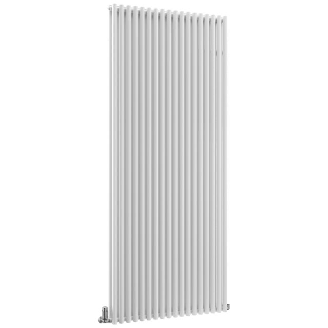 Alt Tag Template: Buy Eastgate Lorelai Steel Round Tube Double Panel Vertical Designer Radiator White 2020mm H x 606mm W by Eastgate for only £487.09 in Radiators, Designer Radiators, Eastgate Designer Radiators, Vertical Designer Radiators, White Vertical Designer Radiators at Main Website Store, Main Website. Shop Now