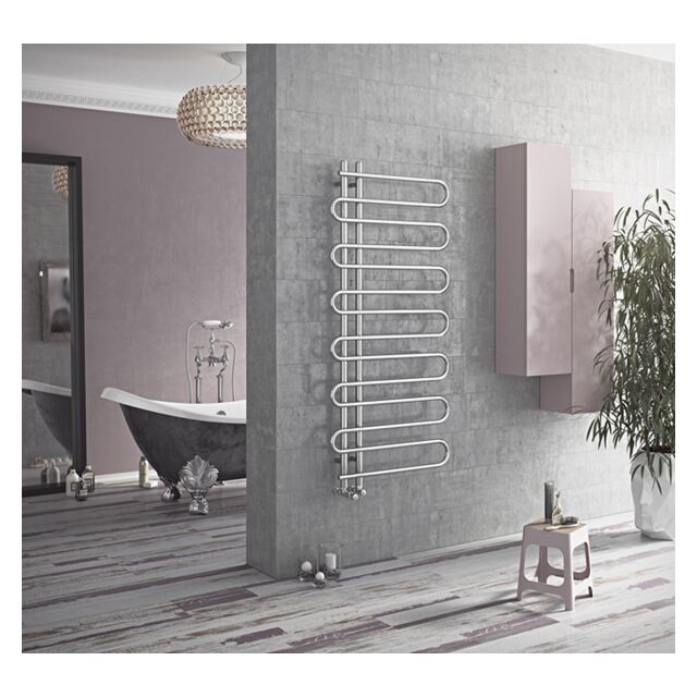 Alt Tag Template: Buy Eucotherm Mamba Chrome Ladder Towel Rail by Eucotherm for only £302.40 in Towel Rails, Eucotherm, SALE, Eucotherm Towel Rails at Main Website Store, Main Website. Shop Now