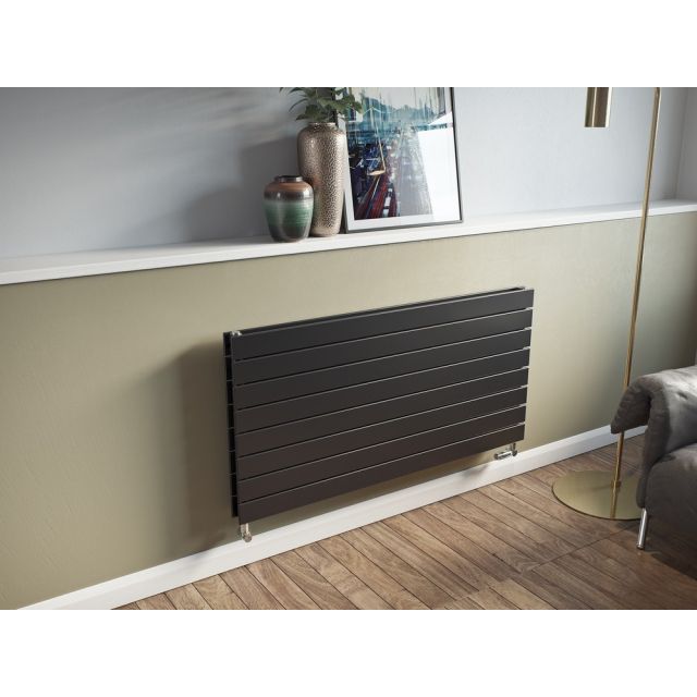 Alt Tag Template: Buy Eucotherm Mars DUO Double Flat Panel Horizontal Designer Radiator Anthracite 595mm H x 1500mm W by Eucotherm for only £523.80 in 5000 to 5500 BTUs Radiators at Main Website Store, Main Website. Shop Now