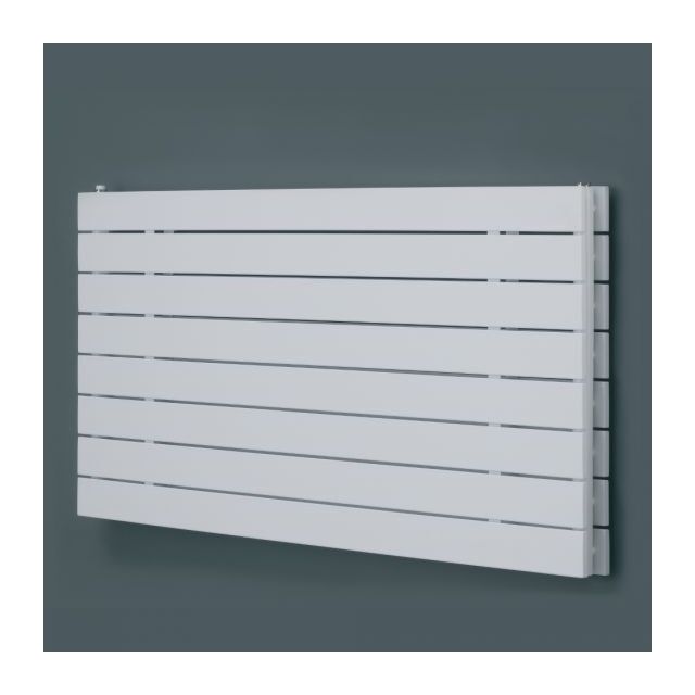 Alt Tag Template: Buy Eucotherm Mars DUO Double Flat Panel Horizontal Designer Radiator White 445mm H x 600mm W by Eucotherm for only £297.00 in Radiators, Designer Radiators, Horizontal Designer Radiators, 0 to 1500 BTUs Radiators, White Horizontal Designer Radiators at Main Website Store, Main Website. Shop Now