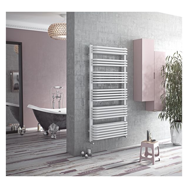 Alt Tag Template: Buy Eucotherm Magnus Designer Towel Rail White 870mm X 532mm by Eucotherm for only £263.06 in 2500 to 3000 BTUs Towel Rails at Main Website Store, Main Website. Shop Now