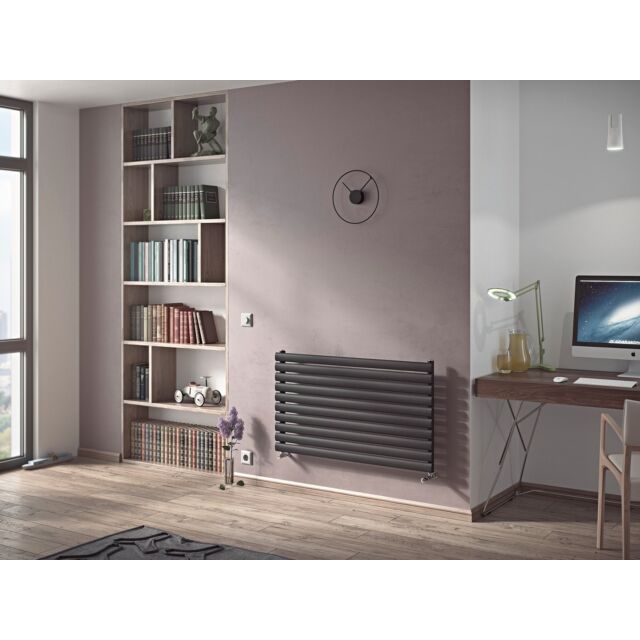 Alt Tag Template: Buy Eucotherm Nova Tube Single Panel Horizontal Designer Radiator Textured Matt Anthracite 236mm H x 1800mm W by Eucotherm for only £179.74 in Radiators, Designer Radiators, Horizontal Designer Radiators, 1500 to 2000 BTUs Radiators, Anthracite Horizontal Designer Radiators at Main Website Store, Main Website. Shop Now