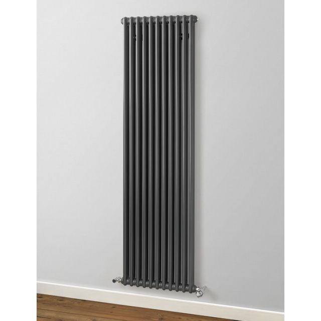 Alt Tag Template: Buy Rads 2 Rails Fitzrovia Anthracite Steel 2 Column Vertical Radiator 1800mm x 530mm by Rads 2 Rails for only £528.80 in Radiators, Column Radiators, Vertical Column Radiators, Anthracite Column Radiators Vertical at Main Website Store, Main Website. Shop Now