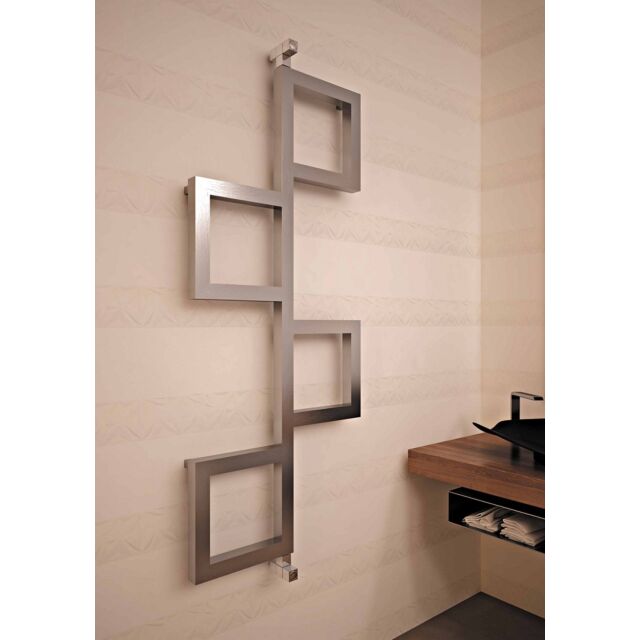 Alt Tag Template: Buy Carisa Flap Brushed Stainless Steel Designer Heated Towel Rail by Carisa for only £514.80 in SALE, Feature Radiators, Carisa Designer Radiators, Carisa Towel Rails, Stainless Steel Designer Heated Towel Rails, Square Stainless Steel Ladder Heated Towel Rails at Main Website Store, Main Website. Shop Now