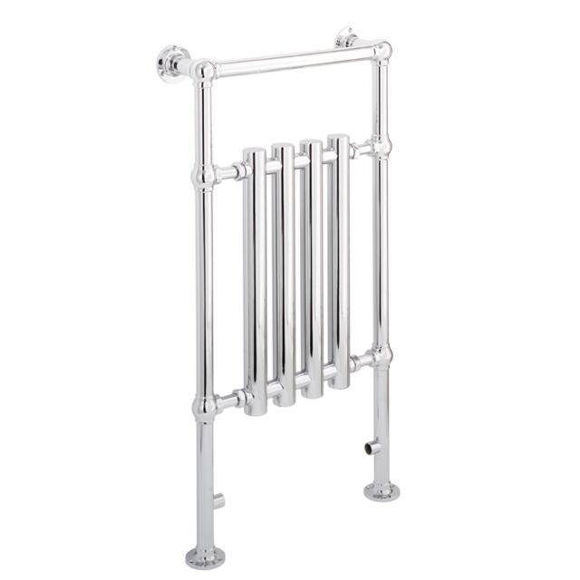 Alt Tag Template: Buy Eastbrook Frome Chrome Traditional Heated Towel Rail 952mm x 500mm Electric Only - Standard by Eastbrook for only £508.91 in Traditional Radiators, Eastbrook Co. at Main Website Store, Main Website. Shop Now