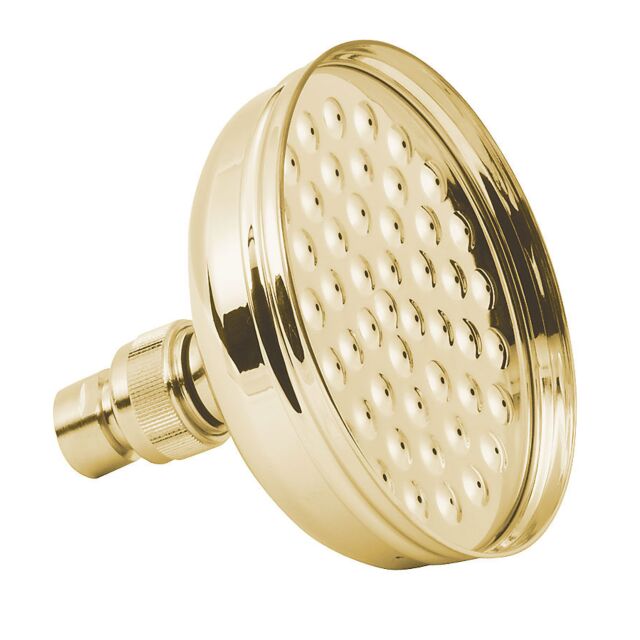 Alt Tag Template: Buy Methven Deva Traditional Shower Head with Swivel Joint Gold by Deva for only £71.60 in Shower Heads, Rails & Kits, Shower Heads at Main Website Store, Main Website. Shop Now