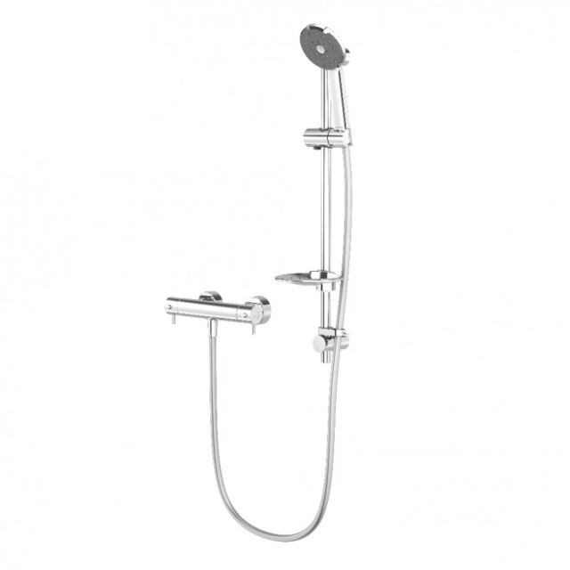 Alt Tag Template: Buy Methven Satinjet Kiri Cool To Touch Bar Shower With Diverter Chrome by Methven Deva for only £229.23 in Methven, Methven Showers, Exposed Mixer Showers at Main Website Store, Main Website. Shop Now