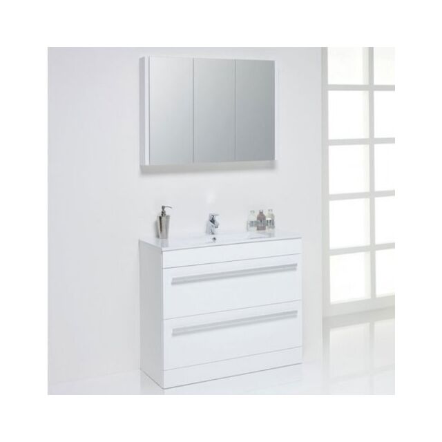 Alt Tag Template: Buy Kartell Purity Mirrored Bathroom Cabinets White by Kartell for only £176.68 in Modern Bathroom Cabinets at Main Website Store, Main Website. Shop Now