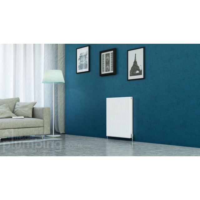 Alt Tag Template: Buy Kartell Kompact Type 21 Double Panel Single Convector Radiator 750mm H x 700mm W White by Kartell for only £108.46 in 3500 to 4000 BTUs Radiators, 750mm High Series at Main Website Store, Main Website. Shop Now