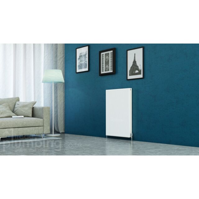 Alt Tag Template: Buy Kartell Kompact Type 21 Double Panel Single Convector Radiator 900mm H x 700mm W White by Kartell for only £156.68 in 4000 to 4500 BTUs Radiators, 900mm High Series at Main Website Store, Main Website. Shop Now