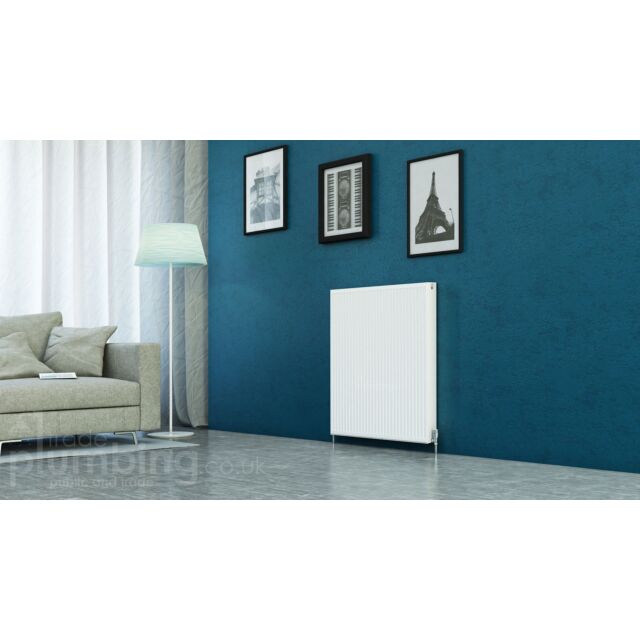 Alt Tag Template: Buy Kartell Kompact Type 21 Double Panel Single Convector Radiator 900mm H x 900mm W White by Kartell for only £189.70 in 5500 to 6000 BTUs Radiators, 900mm High Series at Main Website Store, Main Website. Shop Now