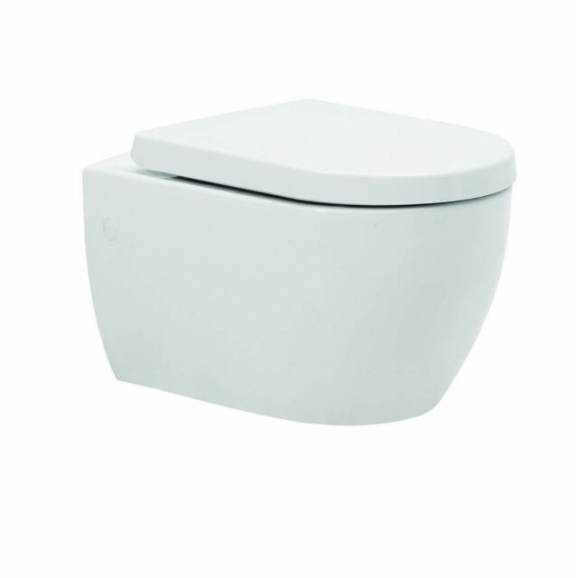 Alt Tag Template: Buy Kartell Metro-K Ceramic Wall Hung Toilet Pan With Soft Close Seat by Kartell for only £276.17 in Kartell UK, Toilets, Kartell UK Bathrooms, Toilet Seats, Comfort Height Toilets, Wall Hung Toilets, Kartell UK - Toilets at Main Website Store, Main Website. Shop Now