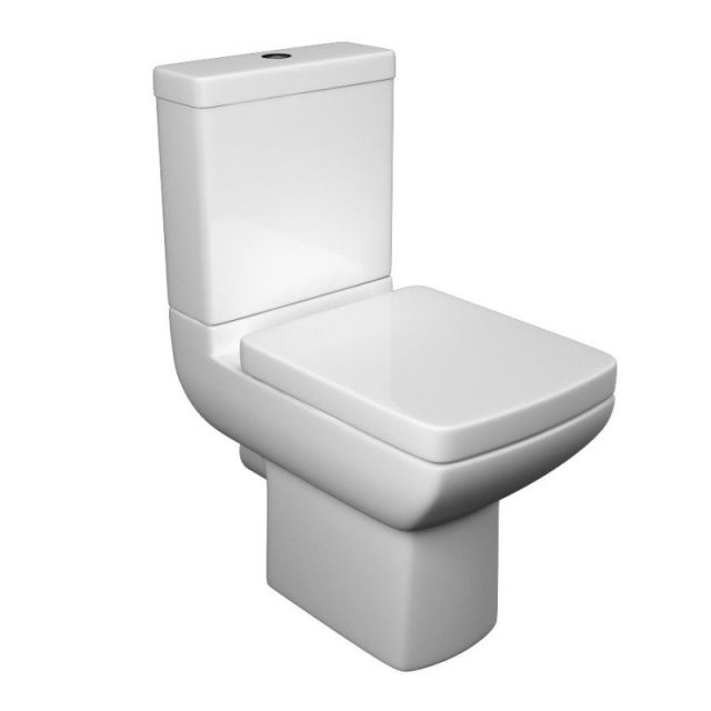 Alt Tag Template: Buy Kartell Pure Close Coupled Toilet Pan, Cistern & Soft Close Seat by Kartell for only £337.06 in Kartell UK, Kartell UK Bathrooms, Close Coupled Toilets, Kartell UK - Toilets at Main Website Store, Main Website. Shop Now
