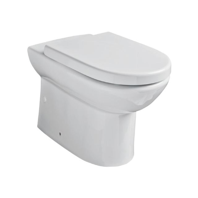 Alt Tag Template: Buy Kartell Ratio Ceramic Back To Wall Toilet WC Pan With Soft Close Seat by Kartell for only £329.88 in Kartell UK, Toilets, Kartell UK Bathrooms, Toilet Cisterns, Toilet Seats, Corner Toilets, Close Coupled Toilets, Kartell UK - Toilets at Main Website Store, Main Website. Shop Now