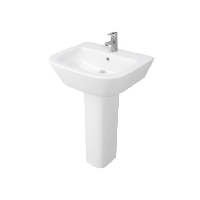 Alt Tag Template: Buy Kartell Project Round 530mm 1th Basin with Full Pedestal by Kartell for only £154.29 in Pedestal Basins at Main Website Store, Main Website. Shop Now