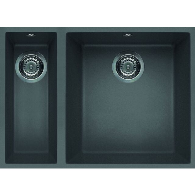 Alt Tag Template: Buy Reginox QUADRA 150 TT U-M 1.5 Bowl Semi-integrated Granite Kitchen Sink, Titanium by Reginox for only £276.51 in Reginox, Granite Kitchen Sinks at Main Website Store, Main Website. Shop Now