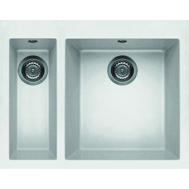 Alt Tag Template: Buy Reginox Quadra 150 Inset 1.5 Bowl Granite Kitchen Sink With Tap Wing White Granitek by Reginox for only £294.15 in Reginox, Granite Kitchen Sinks at Main Website Store, Main Website. Shop Now