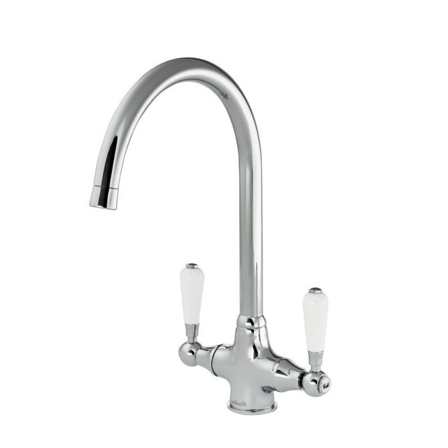 Alt Tag Template: Buy Reginox Elbe Traditional Kitchen Tap - Brushed Nickel by Reginox for only £83.64 in Reginox, Reginox Kitchen Taps at Main Website Store, Main Website. Shop Now