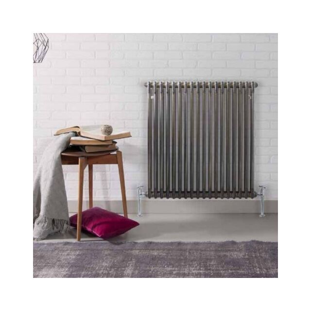 Alt Tag Template: Buy Kartell Laser Klassic Steel Raw Metal Horizontal 3 Column Radiator 600mm H x 1196mm W by Kartell for only £485.26 in Shop By Brand, Radiators, Kartell UK, Column Radiators, Kartell UK, Kartell UK Radiators, Horizontal Column Radiators, Raw Metal Horizontal Column Radiators at Main Website Store, Main Website. Shop Now