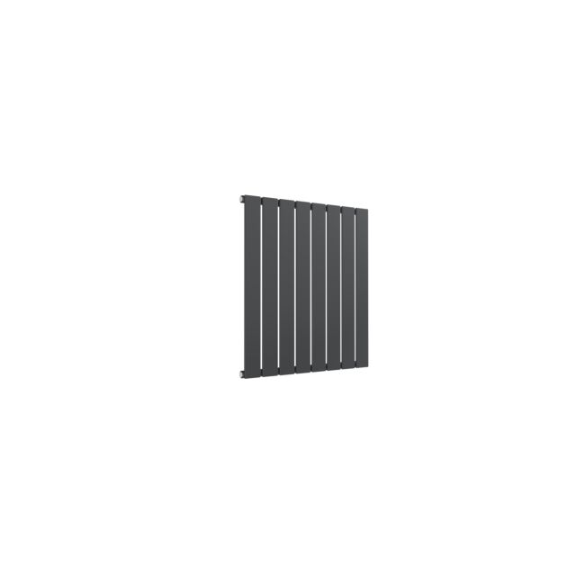 Alt Tag Template: Buy Reina Flat Steel Anthracite Horizontal Designer Radiator 600mm H x 588mm W Single Panel Dual Fuel - Thermostatic by Reina for only £249.46 in Reina, Reina Designer Radiators, Dual Fuel Thermostatic Horizontal Radiators at Main Website Store, Main Website. Shop Now