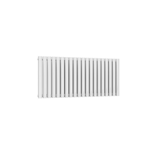 Alt Tag Template: Buy Reina Neva Steel White Horizontal Designer Radiator 550mm H x 1180mm W Double Panel Dual Fuel - Thermostatic by Reina for only £459.70 in Reina, Reina Designer Radiators, Dual Fuel Thermostatic Horizontal Radiators at Main Website Store, Main Website. Shop Now