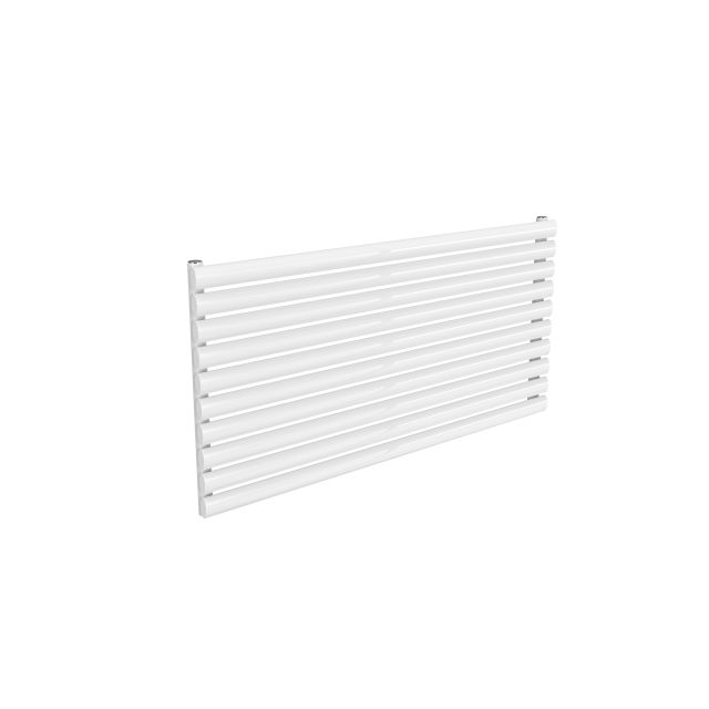 Alt Tag Template: Buy Reina Nevah Steel White Single Panel Horizontal Designer Radiator 590mm H x 1200mm W - Electric Only - Thermostatic by Reina for only £272.99 in Reina, Reina Designer Radiators, Electric Thermostatic Horizontal Radiators at Main Website Store, Main Website. Shop Now