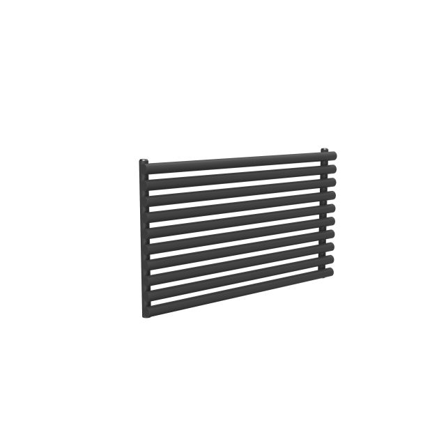 Alt Tag Template: Buy Reina Roda Steel Anthracite Single Panel Horizontal Designer Radiator 590mm x 1000mm - Dual Fuel - Thermostatic by Reina for only £291.41 in Dual Fuel Thermostatic Horizontal Radiators at Main Website Store, Main Website. Shop Now