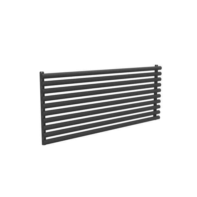 Alt Tag Template: Buy Reina Roda Steel Anthracite Single Panel Horizontal Designer Radiator 590mm H x 1400mm W - Dual Fuel - Standard by Reina for only £290.62 in Dual Fuel Standard Horizontal Radiators at Main Website Store, Main Website. Shop Now