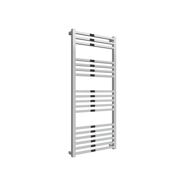 Alt Tag Template: Buy Reina Vasto Steel Chrome Designer Heated Towel Rail 1130mm H x 500mm W Dual Fuel - Thermostatic by Reina for only £350.94 in Reina, Dual Fuel Thermostatic Towel Rails at Main Website Store, Main Website. Shop Now