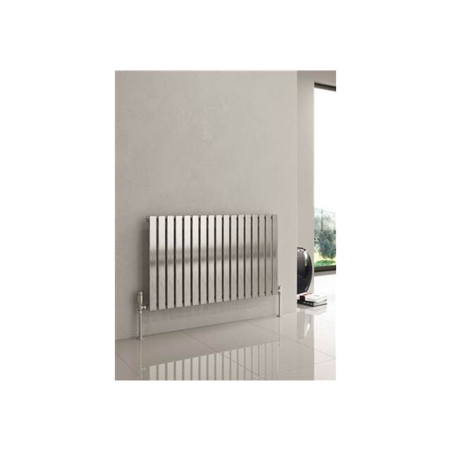 Alt Tag Template: Buy Reina Flox Single Panel Horizontal Radiator 600mm H x 1003mm W Polished Central Heating by Reina for only £406.89 in Reina, 3500 to 4000 BTUs Radiators at Main Website Store, Main Website. Shop Now