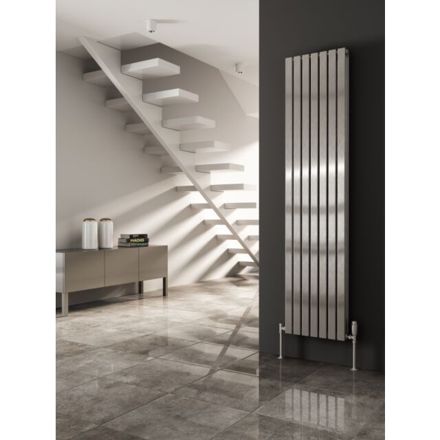 Alt Tag Template: Buy Reina Flox Double Panel Vertical Radiator 1800mm H x 472mm W Mirror Polished Central Heating by Reina for only £992.87 in Radiators, Reina, Designer Radiators, 5000 to 5500 BTUs Radiators, Vertical Designer Radiators, Reina Designer Radiators at Main Website Store, Main Website. Shop Now