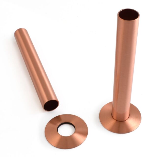 Alt Tag Template: Buy Plumbers Choice Brushed Copper Sleeving Kit 130mm (pair) by Plumbers Choice for only £20.98 in Plumbers Choice, Plumbers Choice Valves & Accessories, Pipe Covers, Pipe Covers at Main Website Store, Main Website. Shop Now