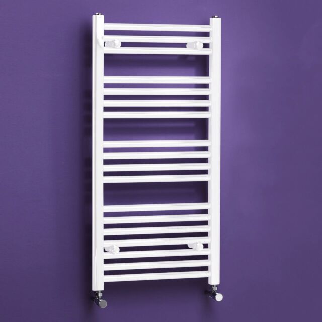 Alt Tag Template: Buy Kartell K-Rail 22mm W Steel Straight White Plated Heated Towel Rail 1000mm H x 300mm W by Kartell for only £50.56 in Towel Rails, Kartell UK, Heated Towel Rails Ladder Style, White Ladder Heated Towel Rails, Straight White Heated Towel Rails at Main Website Store, Main Website. Shop Now
