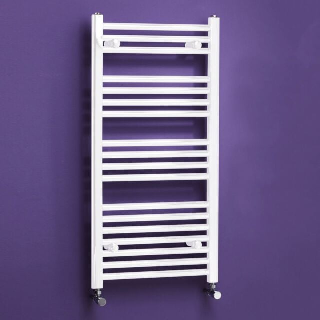 Alt Tag Template: Buy Kartell K-Rail 22mm W Steel Straight White Plated Heated Towel Rail 800mm H x 500mm W by Kartell for only £49.60 in Autumn Sale, Towel Rails, Kartell UK, Heated Towel Rails Ladder Style, Kartell UK Towel Rails, White Ladder Heated Towel Rails, Straight White Heated Towel Rails at Main Website Store, Main Website. Shop Now