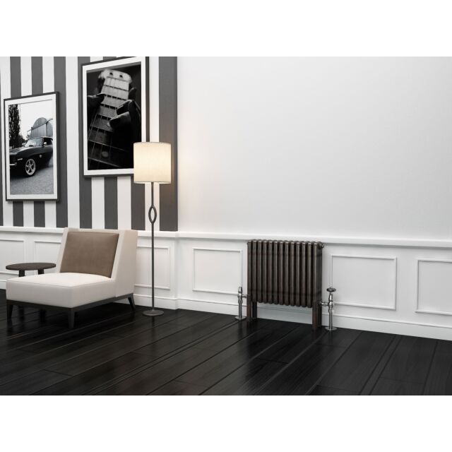Alt Tag Template: Buy TradeRad Premium Raw Metal Lacquer Horizontal 4 Column Radiator 500mm H x 609mm W by TradeRad for only £284.79 in Autumn Sale, January Sale, Radiators, Column Radiators, Horizontal Column Radiators, Raw Metal Horizontal Column Radiators at Main Website Store, Main Website. Shop Now