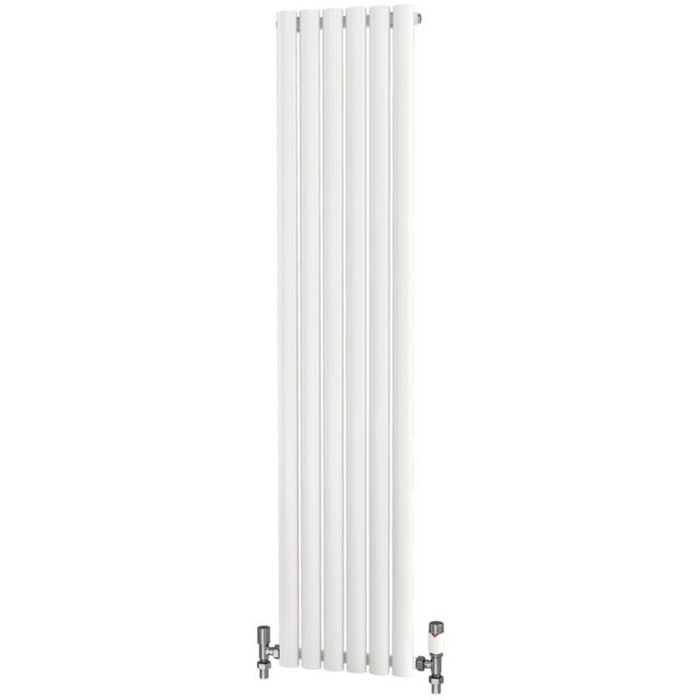 Alt Tag Template: Buy Traderad Elliptical Tube Steel White Vertical Designer Radiator 1600mm H x 354mm W Single Panel - Central Heating by TradeRad for only £137.14 in Autumn Sale, Radiators, TradeRad, View All Radiators, Designer Radiators, TradeRad Radiators, Vertical Designer Radiators, Traderad Elliptical Tube Designer Radiators, White Vertical Designer Radiators at Main Website Store, Main Website. Shop Now