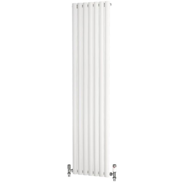 Alt Tag Template: Buy Traderad Elliptical Tube Steel White Vertical Designer Radiator 1800mm H x 412mm W Single Panel - Central Heating by TradeRad for only £162.86 in Autumn Sale, Radiators, TradeRad, View All Radiators, Designer Radiators, TradeRad Radiators, Vertical Designer Radiators, Traderad Elliptical Tube Designer Radiators, White Vertical Designer Radiators at Main Website Store, Main Website. Shop Now