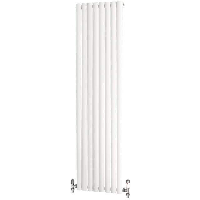 Alt Tag Template: Buy Traderad Elliptical Tube Steel White Vertical Designer Radiator 1800mm x 470mm Single Panel - Central Heating by TradeRad for only £177.65 in Autumn Sale, Radiators, TradeRad, Designer Radiators, TradeRad Radiators, Vertical Designer Radiators, Traderad Elliptical Tube Designer Radiators, White Vertical Designer Radiators at Main Website Store, Main Website. Shop Now