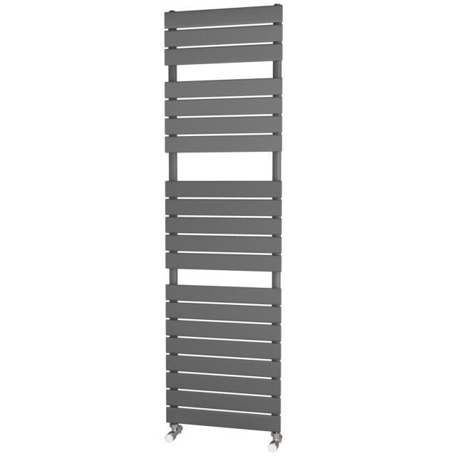 Alt Tag Template: Buy Traderad Flat Tube Anthracite Designer Towel Rail 1750mm H x 500mm W - Central Heating by TradeRad for only £154.39 in Autumn Sale, Towel Rails, TradeRad, Designer Heated Towel Rails, TradeRad Towel Rails, Anthracite Designer Heated Towel Rails, TradeRad Flat Tube Towel Rails at Main Website Store, Main Website. Shop Now
