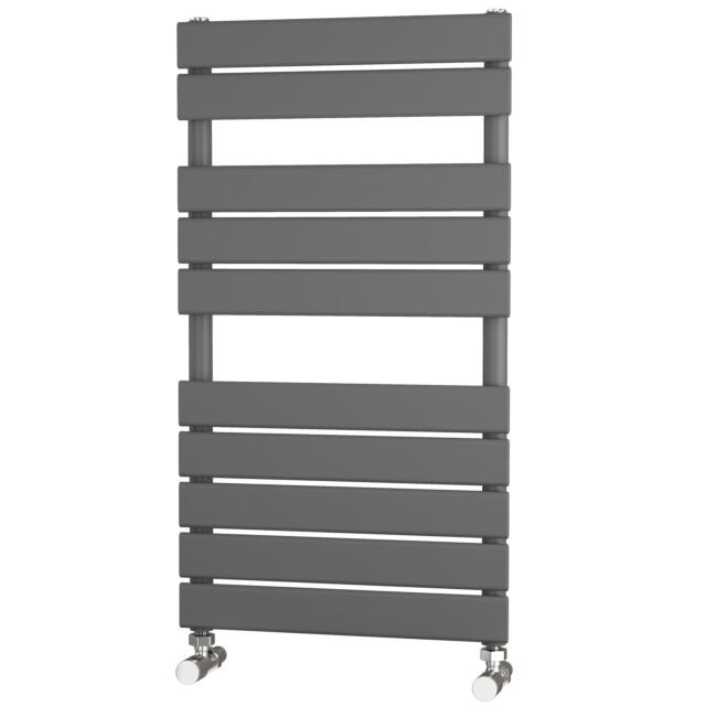 Alt Tag Template: Buy Traderad Flat Tube Anthracite Designer Towel Rail 900mm H x 500mm W - Dual Fuel - Standard by TradeRad for only £257.40 in Towel Rails, Dual Fuel Towel Rails, TradeRad, Designer Heated Towel Rails, Dual Fuel Standard Towel Rails, TradeRad Towel Rails, Anthracite Designer Heated Towel Rails, TradeRad Flat Tube Towel Rails at Main Website Store, Main Website. Shop Now