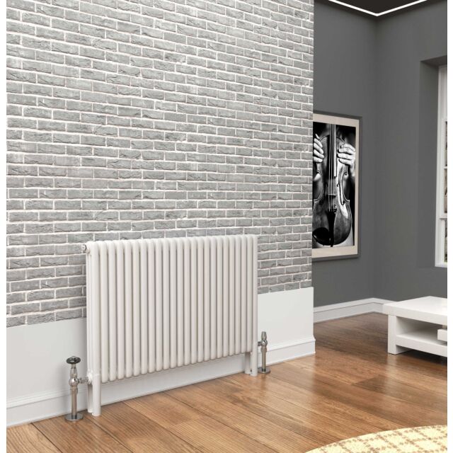 Alt Tag Template: Buy TradeRad Premium White 3 Column Horizontal Radiator 750mm H x 1014mm W by TradeRad for only £392.88 in Radiators, TradeRad, Shop by Range, Column Radiators, TradeRad Radiators, Horizontal Column Radiators, 5500 to 6000 BTUs Radiators, TradeRad Premium White 3 Column Horizontal Radiators at Main Website Store, Main Website. Shop Now