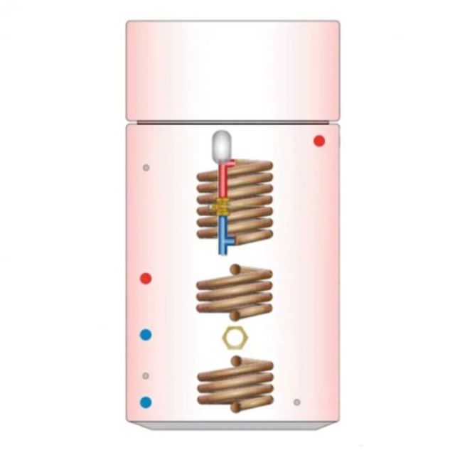 Alt Tag Template: Buy Telford Tristar Vented Thermal Store Combination Cylinders Solar Thermal + Sealed Coils Copper Blue by Telford for only £1,810.40 in Telford Vented Hot Water Storage Cylinders, Combination Cylinder at Main Website Store, Main Website. Shop Now