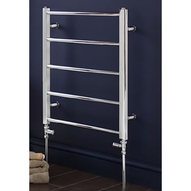 Alt Tag Template: Buy Eastbrook Tuscan Steel Straight Chrome Heated Towel Rail 650mm H x 450mm W Dual Fuel - Thermostatic by Eastbrook for only £239.26 in Eastbrook Co., Dual Fuel Thermostatic Towel Rails at Main Website Store, Main Website. Shop Now