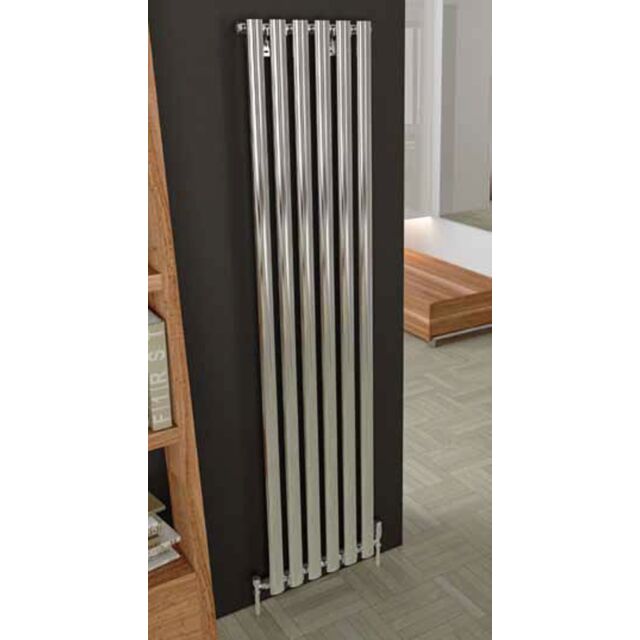 Alt Tag Template: Buy Eastbrook Tunstall Chrome Mild Steel Vertical Designer Radiator 1800mm H x 630mm W Central Heating by Eastbrook for only £544.45 in Radiators, Eastbrook Co., 2000 to 2500 BTUs Radiators, Vertical Designer Radiators, Chrome Vertical Designer Radiators at Main Website Store, Main Website. Shop Now