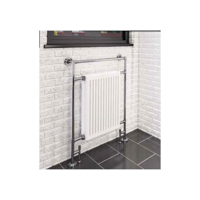 Alt Tag Template: Buy Eastbrook Twyver Chrome Traditional Heated Towel Rail 952mm H x 685mm W Central Heating by Eastbrook for only £594.75 in Traditional Radiators, SALE, Eastbrook Co., 1500 to 2000 BTUs Towel Rails at Main Website Store, Main Website. Shop Now